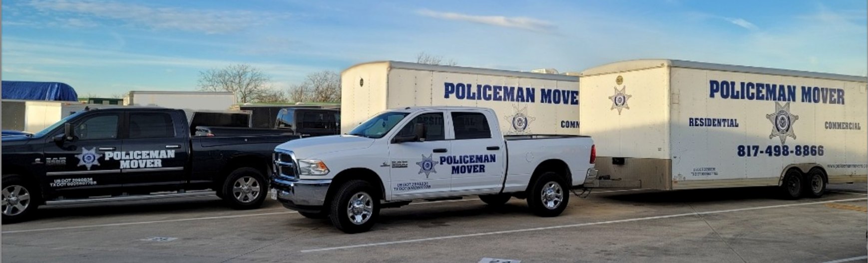 Policeman Mover moving company serving Fort Worth, Dallas and the DFW Metroplex