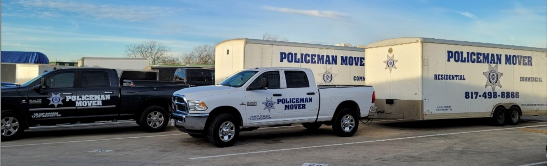 Policeman Mover moving company serving Fort Worth, Dallas and the DFW Metroplex